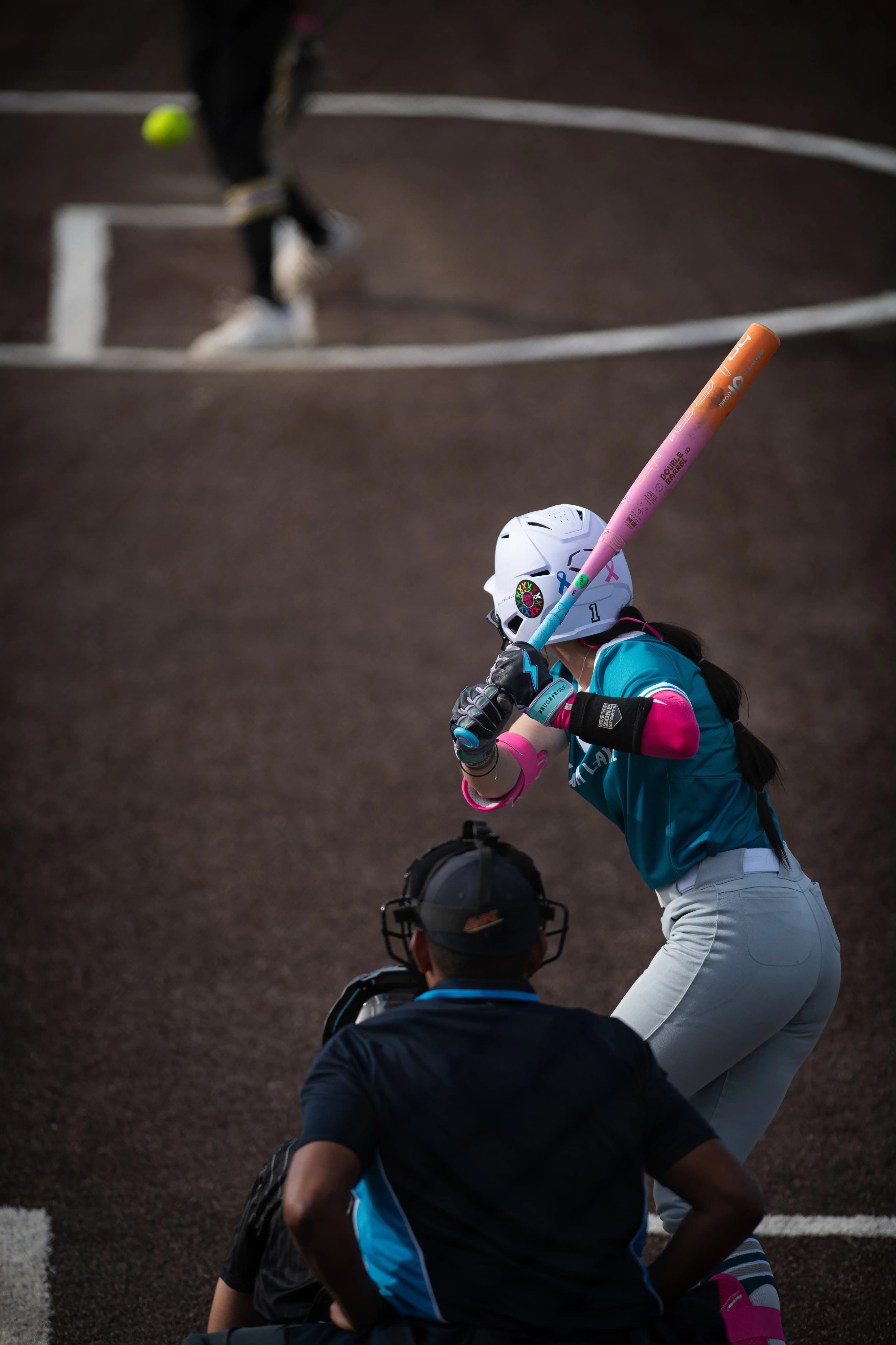 Softball lefty batter